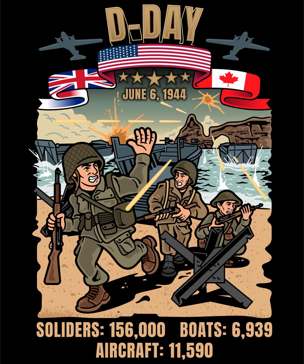 D-Day Operation Overlord Tee